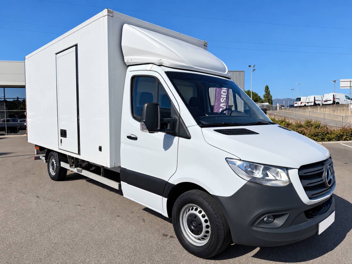 MERCEDES SPRINTER CAISSE 316 HAYON 2021