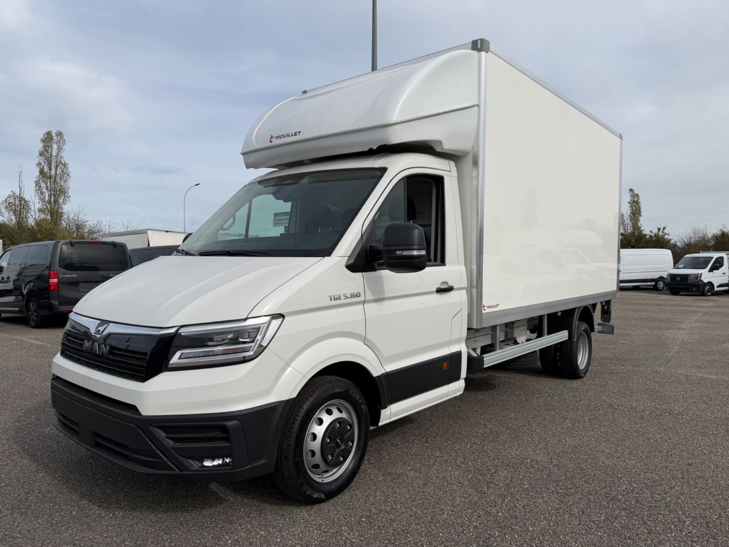 MAN TGE 5.160 CAISSE HAYON 2026