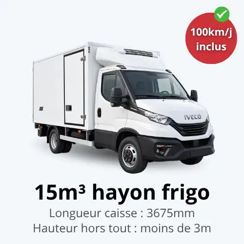 location camion frigorifique hayon Chanas